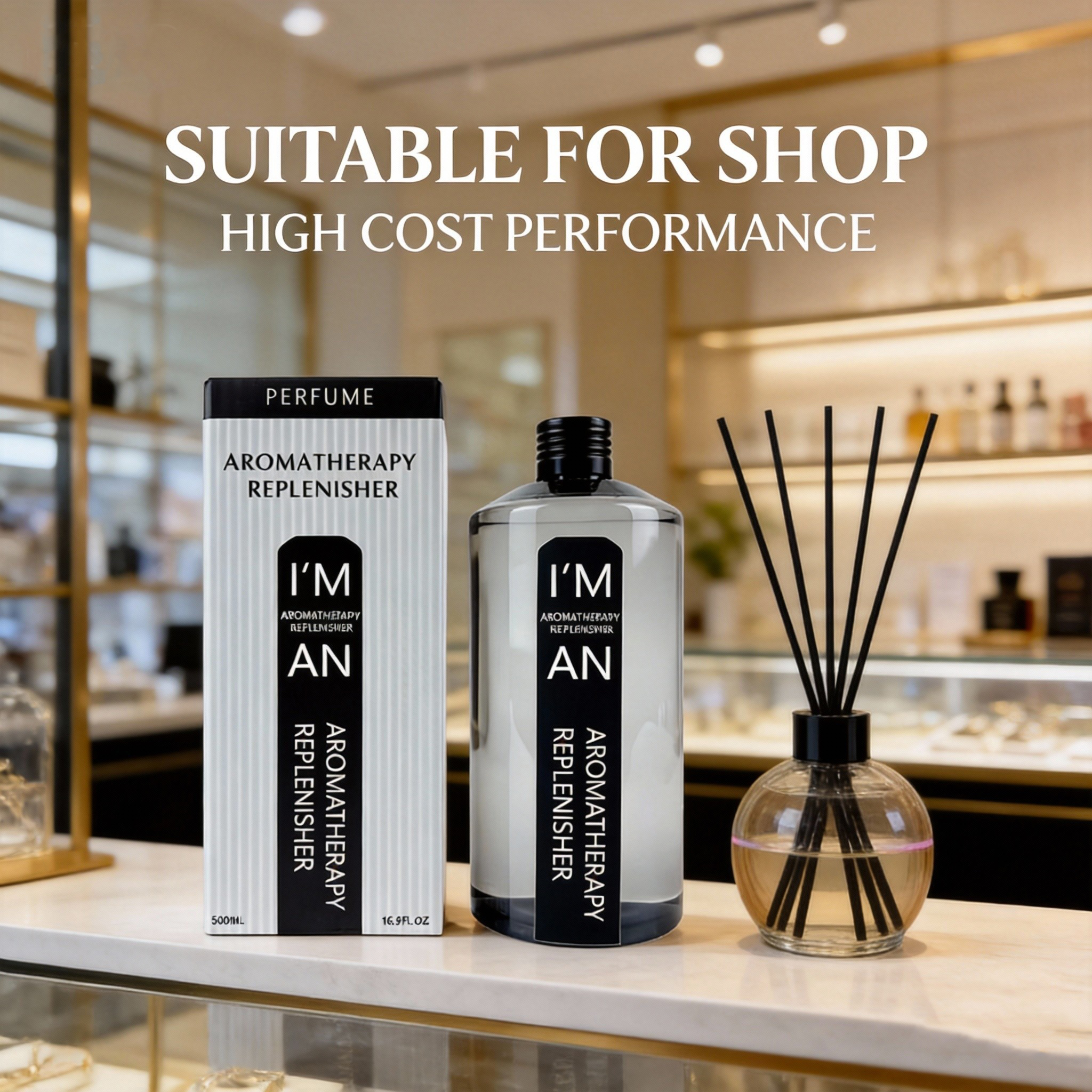 Home Fragrance Oil - 500ML Lasting Flameless Hotel Hilton Marriott