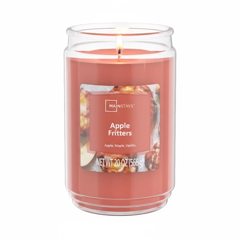 Home Fragrance Long Lasting - Large 20oz Apple Fritters Scented Candle