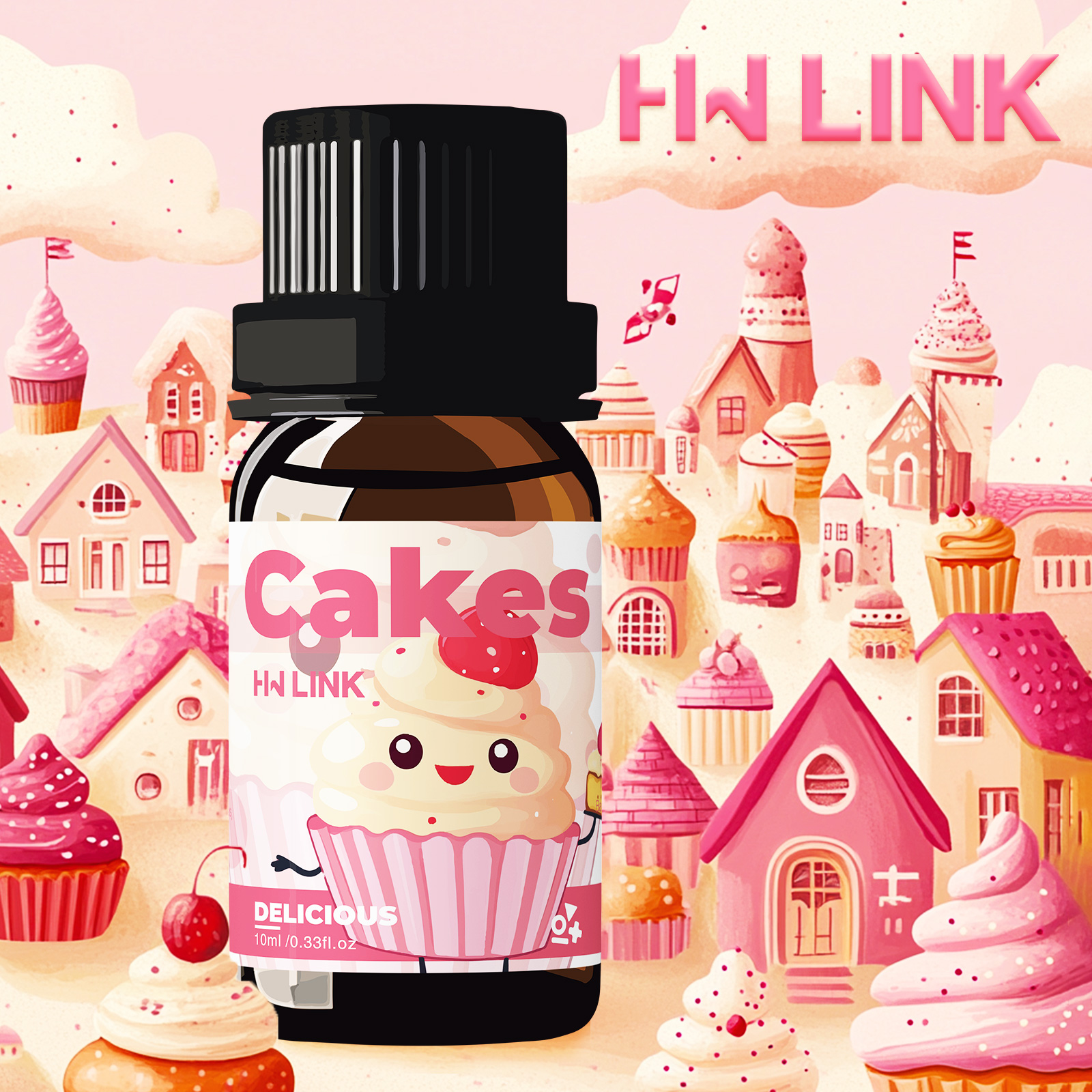 Home Fragrance Oil - 10ml Cakes Essential Oils Perfumes Skin