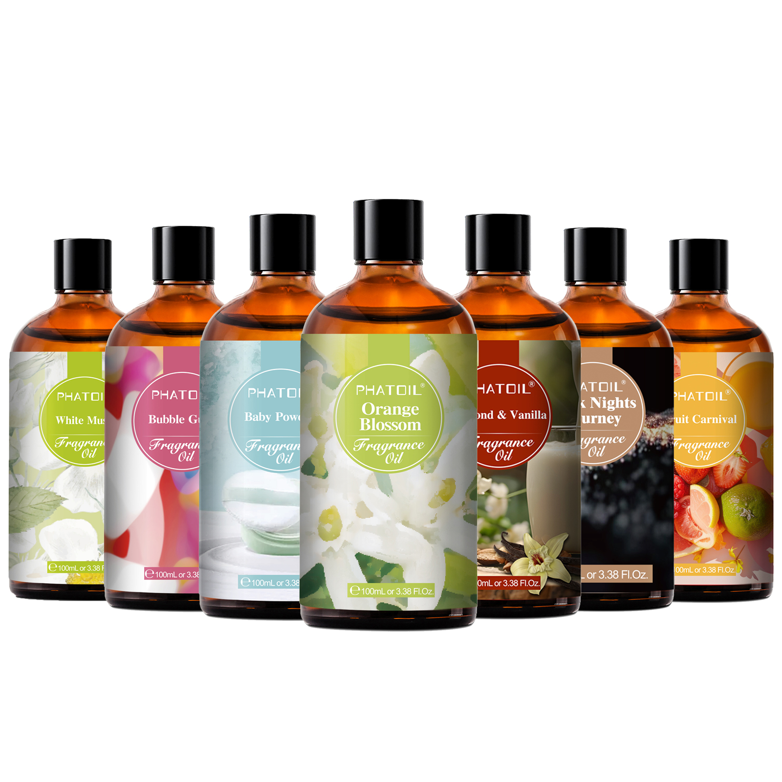 Home Fragrance Oil - PHATOIL 100ml Fragrance Oil with Dropper