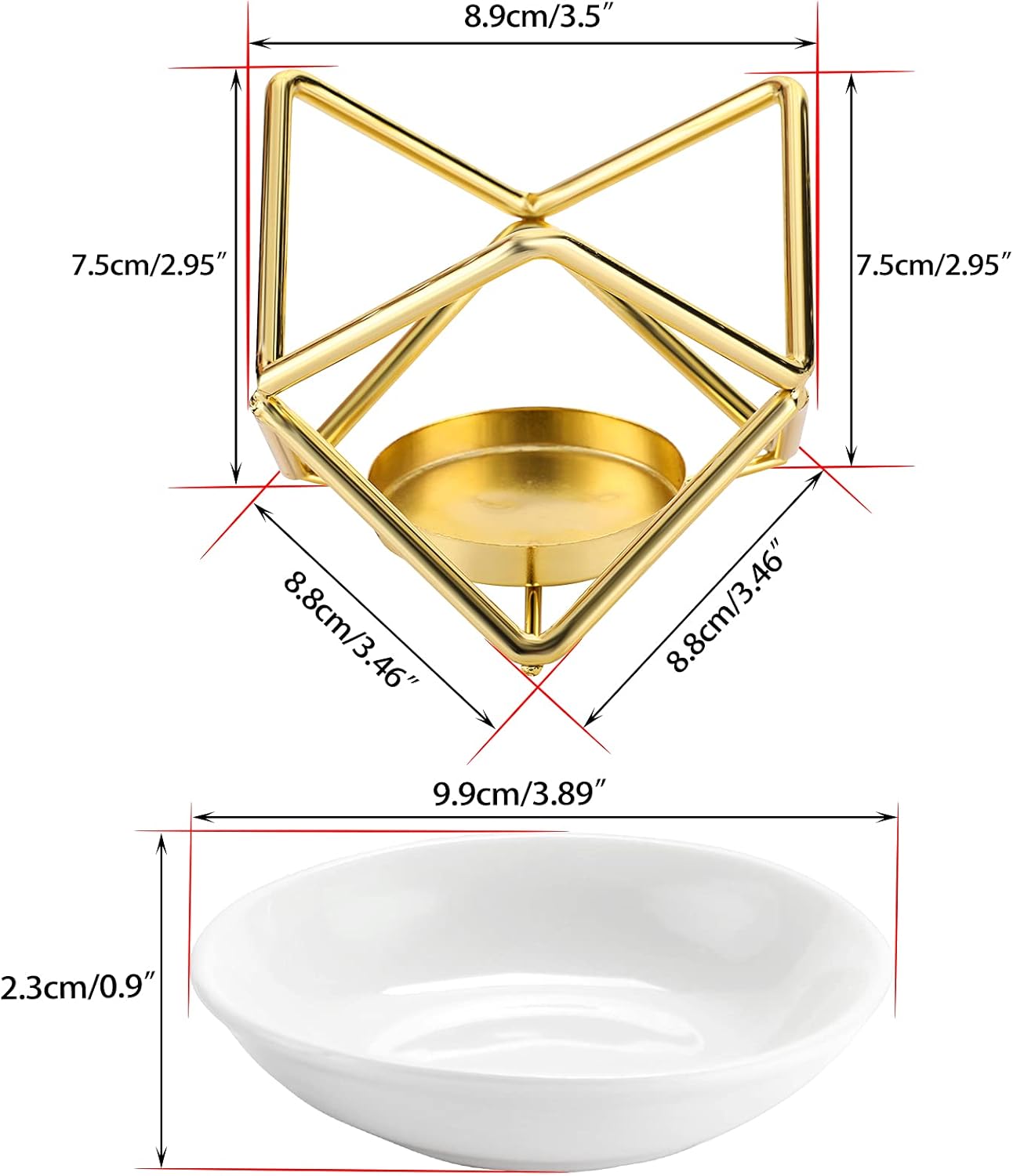 Euro Metal Oil Burner Wax Warm - Home Fragrance Oil avis et prix