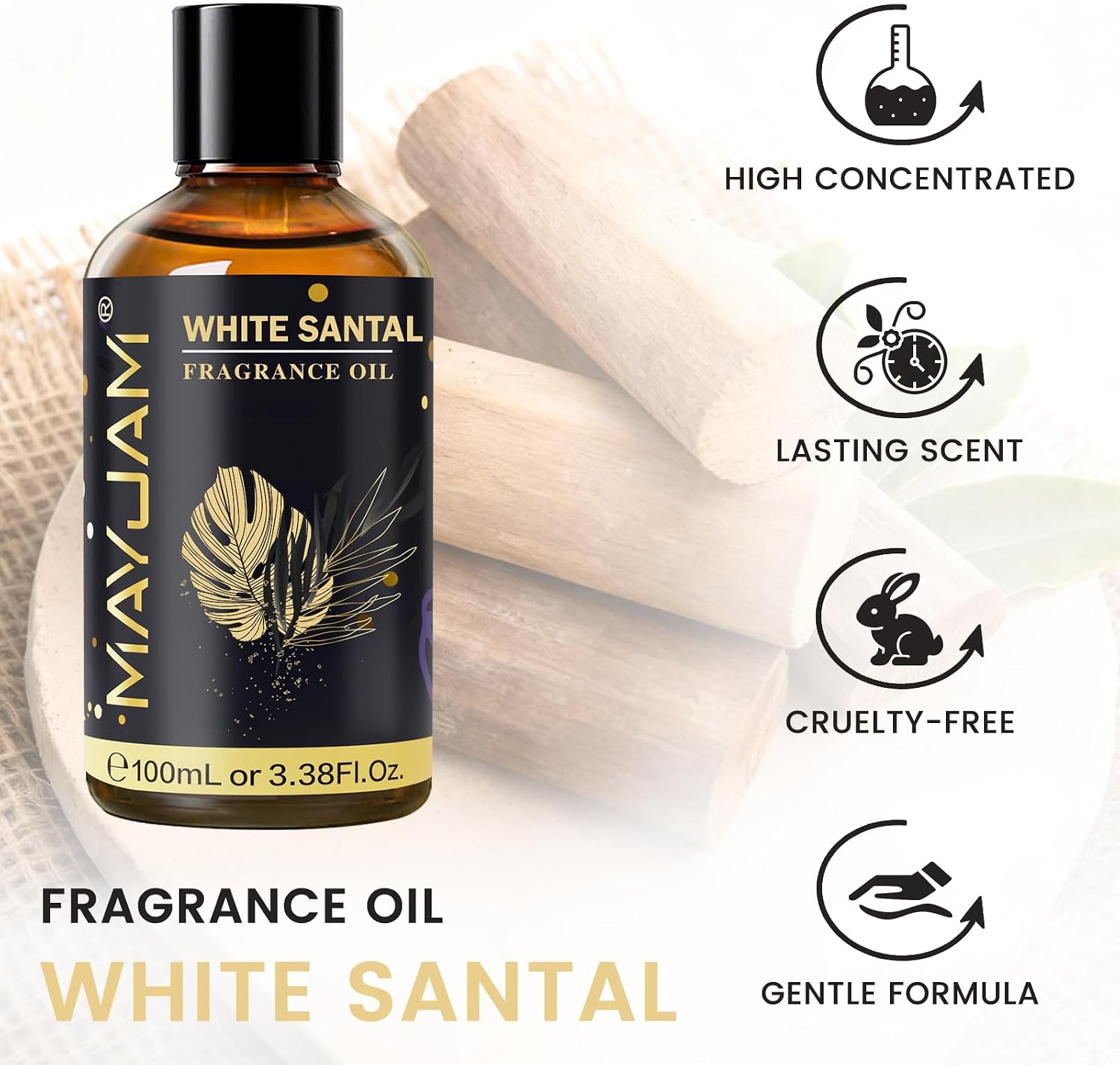 White Santal Fragrance Oil 3.3 - In Home Fragrance Products avis et prix