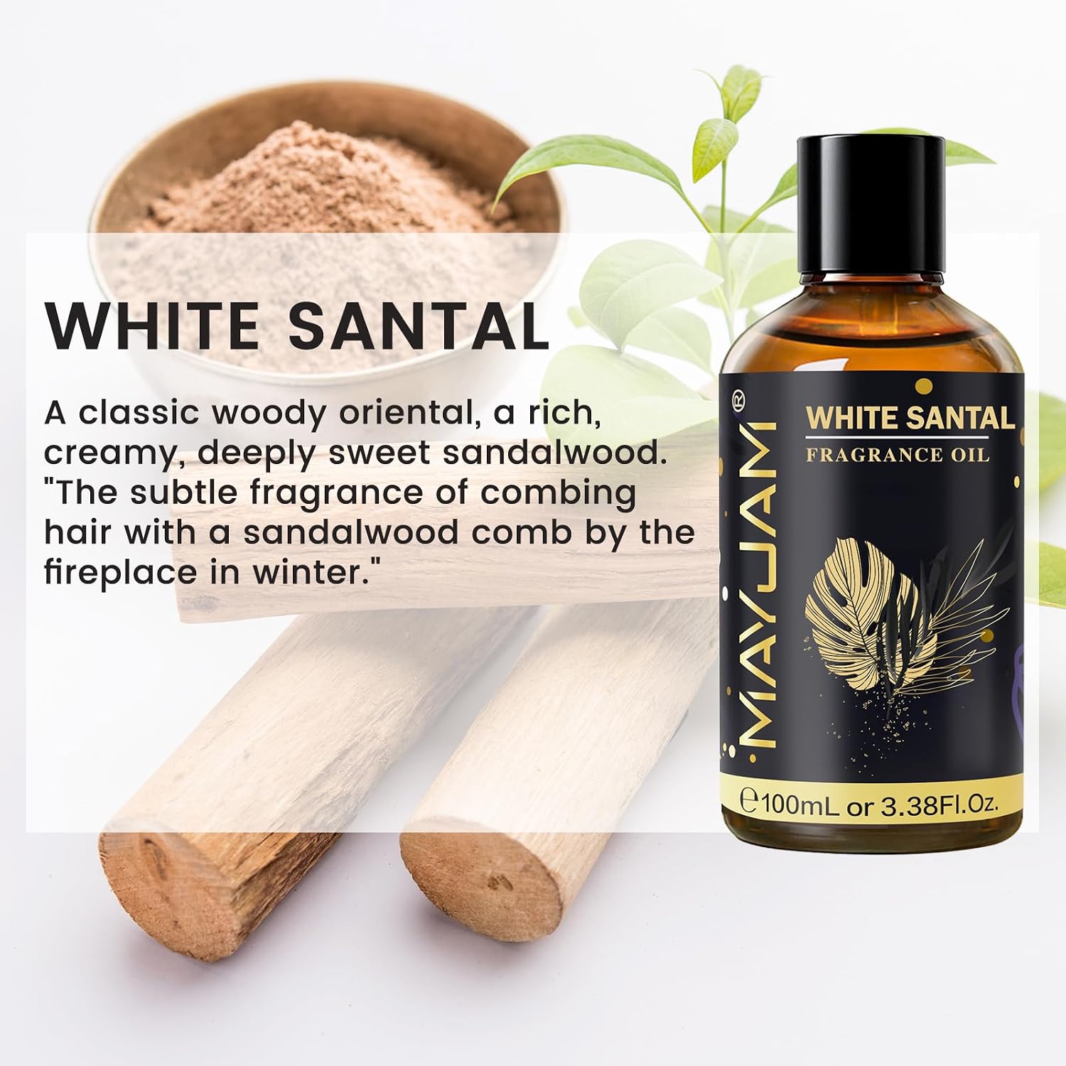 White Santal Fragrance Oil 3.3 - In Home Fragrance Products avis et prix