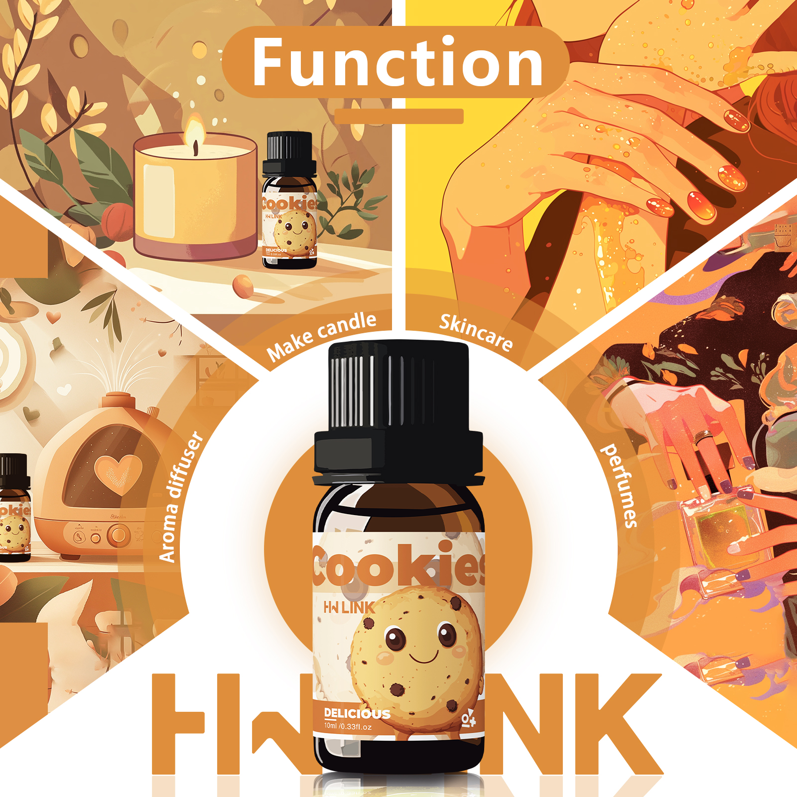 10ml Cookies Essential Oils Pe - Home Fragrance Oil avis et prix