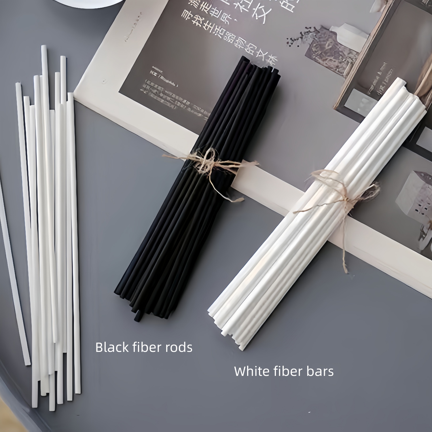 50 Pieces of Natural Wood Ratt - Home Fragrance Diffuser Sticks avis et prix