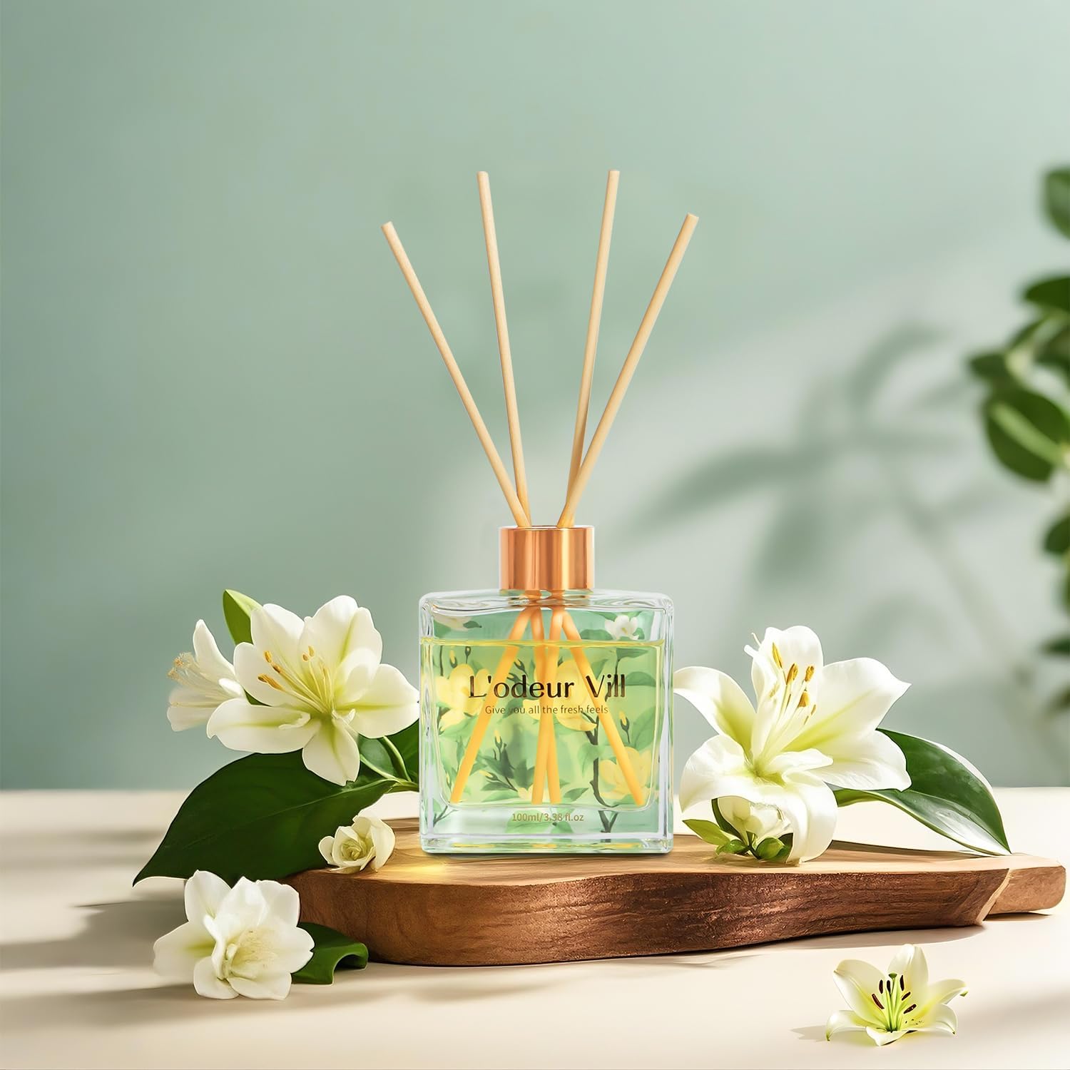 Jasmine Lily Reed Diffuser Set - In Home Fragrance Products avis et prix