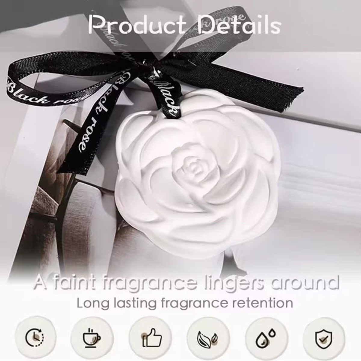 1/3/5/8/10PCS Camellia Gypsum  - Home Fragrance Janzen avis et prix