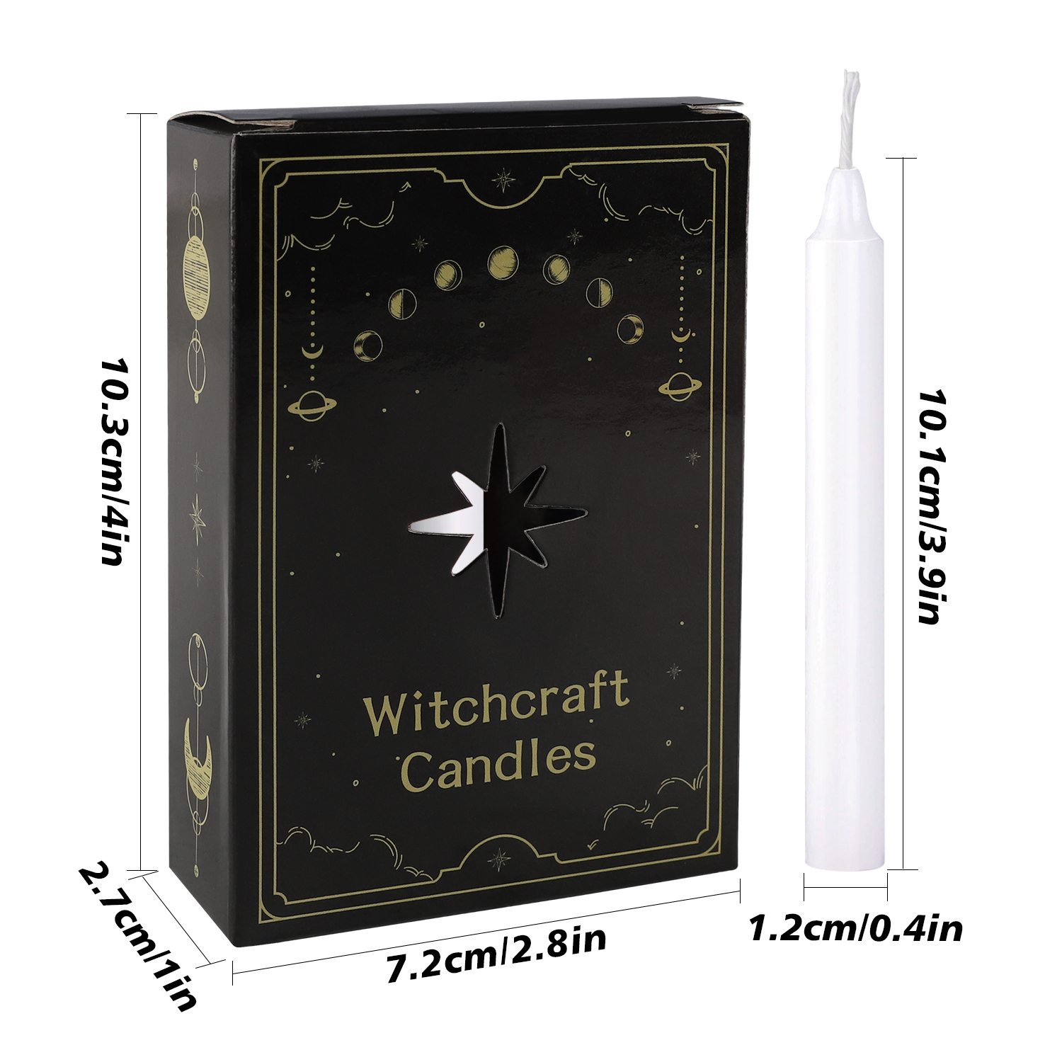 12 Pcs 3.9*0.4In（10.1*1.2Cm） W - Quality Home Fragrance avis et prix