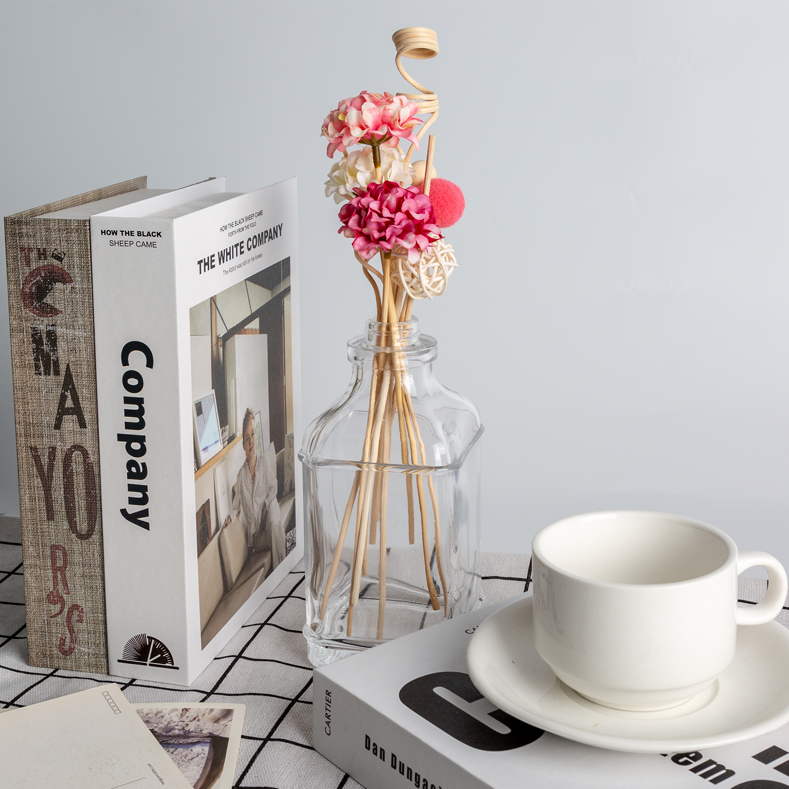 NEW 10PCS Pink Hydrangea Flowe - Home Fragrance Diffuser Sticks avis et prix