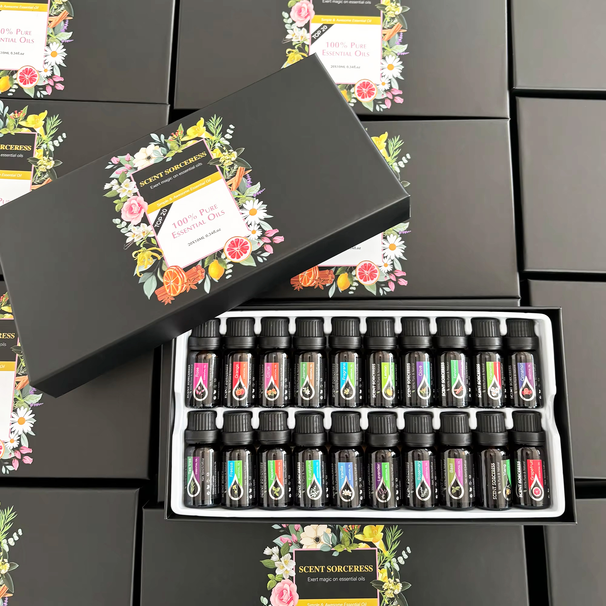 20pcs/set Essential Oil Set La - Home Fragrance Oil avis et prix