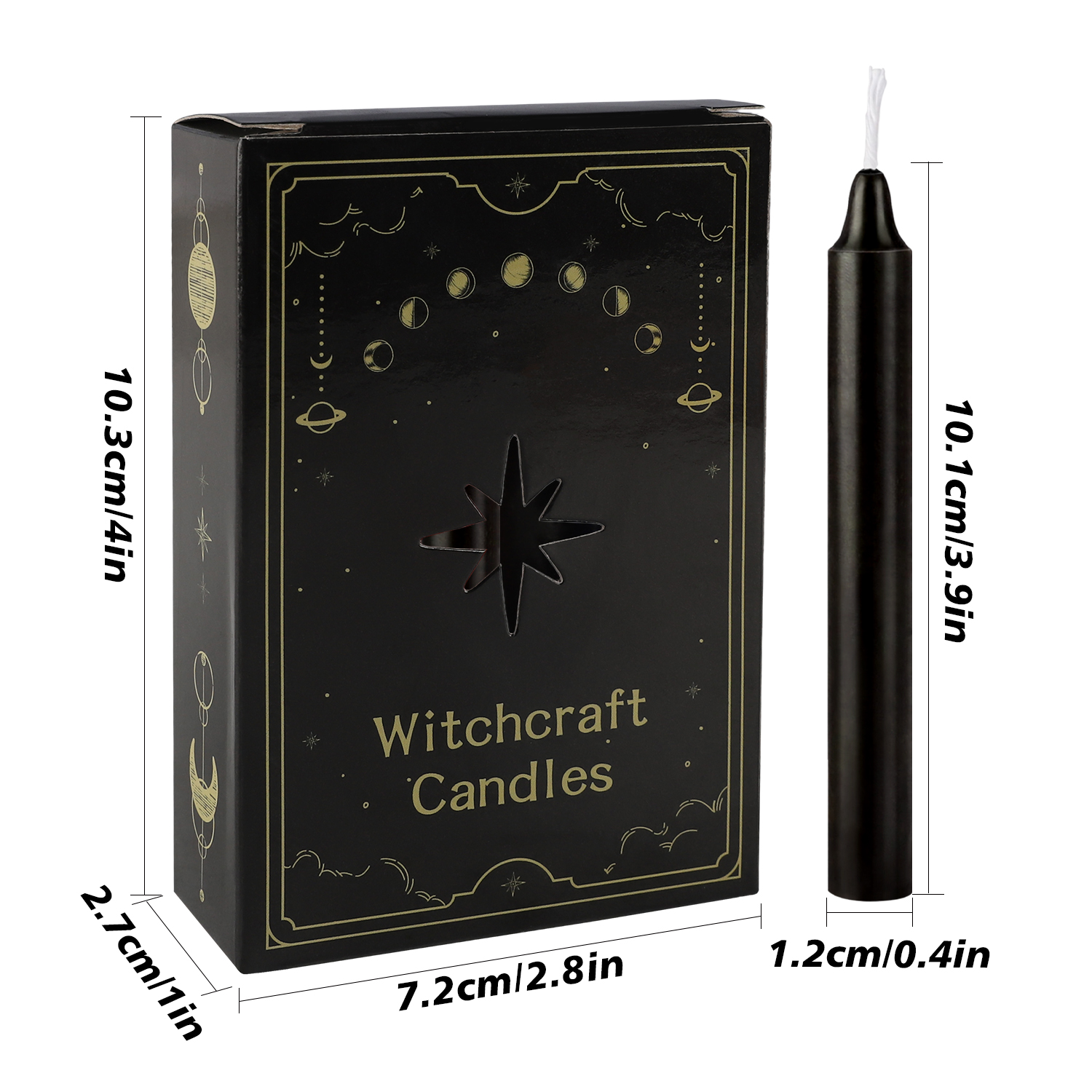 12 Pcs 3.9*0.4in (10.1*1.2cm)  - Quality Home Fragrance avis et prix