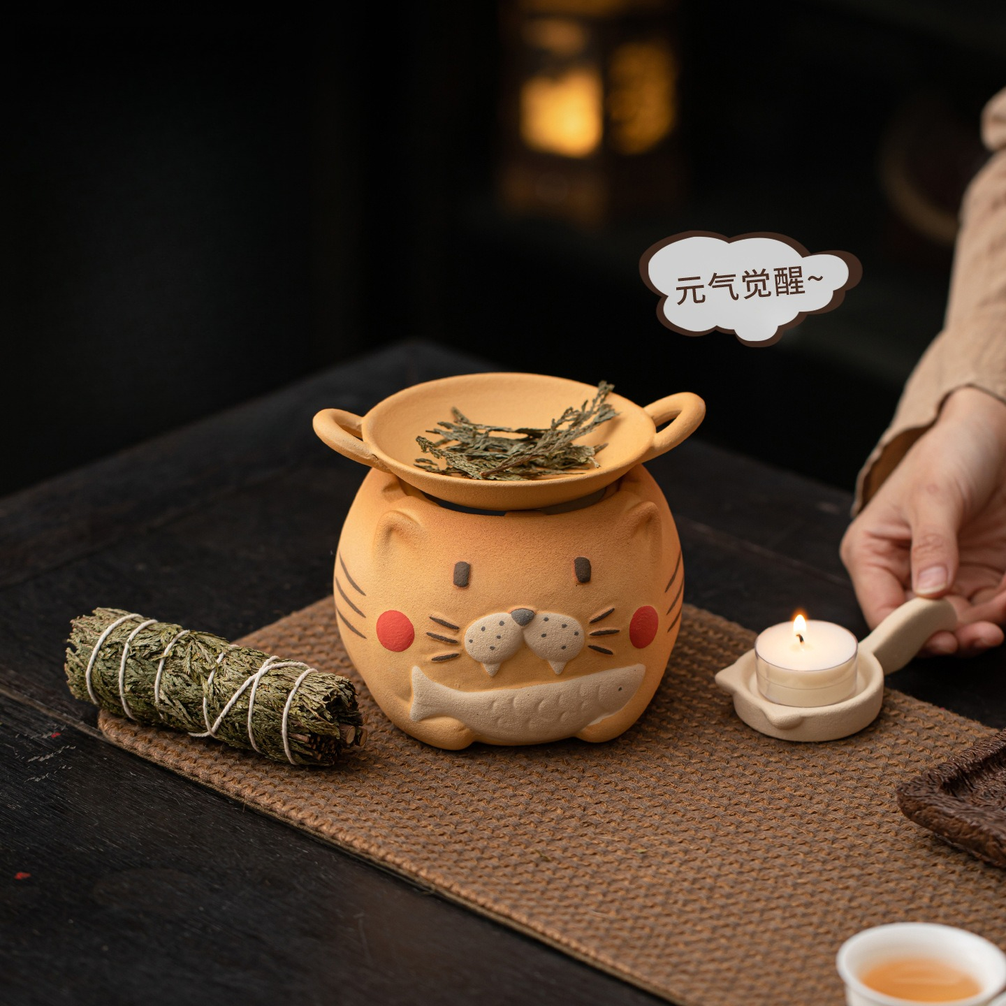 Cute Kitten Scented Fireplace  - In Home Fragrance Products avis et prix