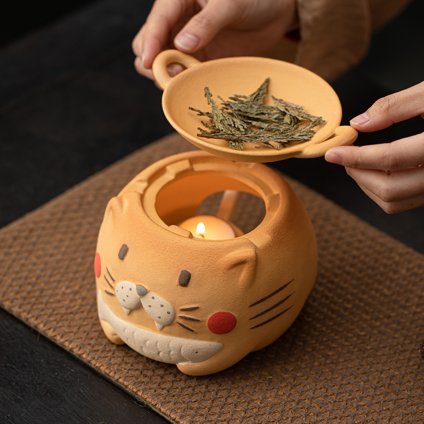 Cute Kitten Scented Fireplace  - In Home Fragrance Products avis et prix