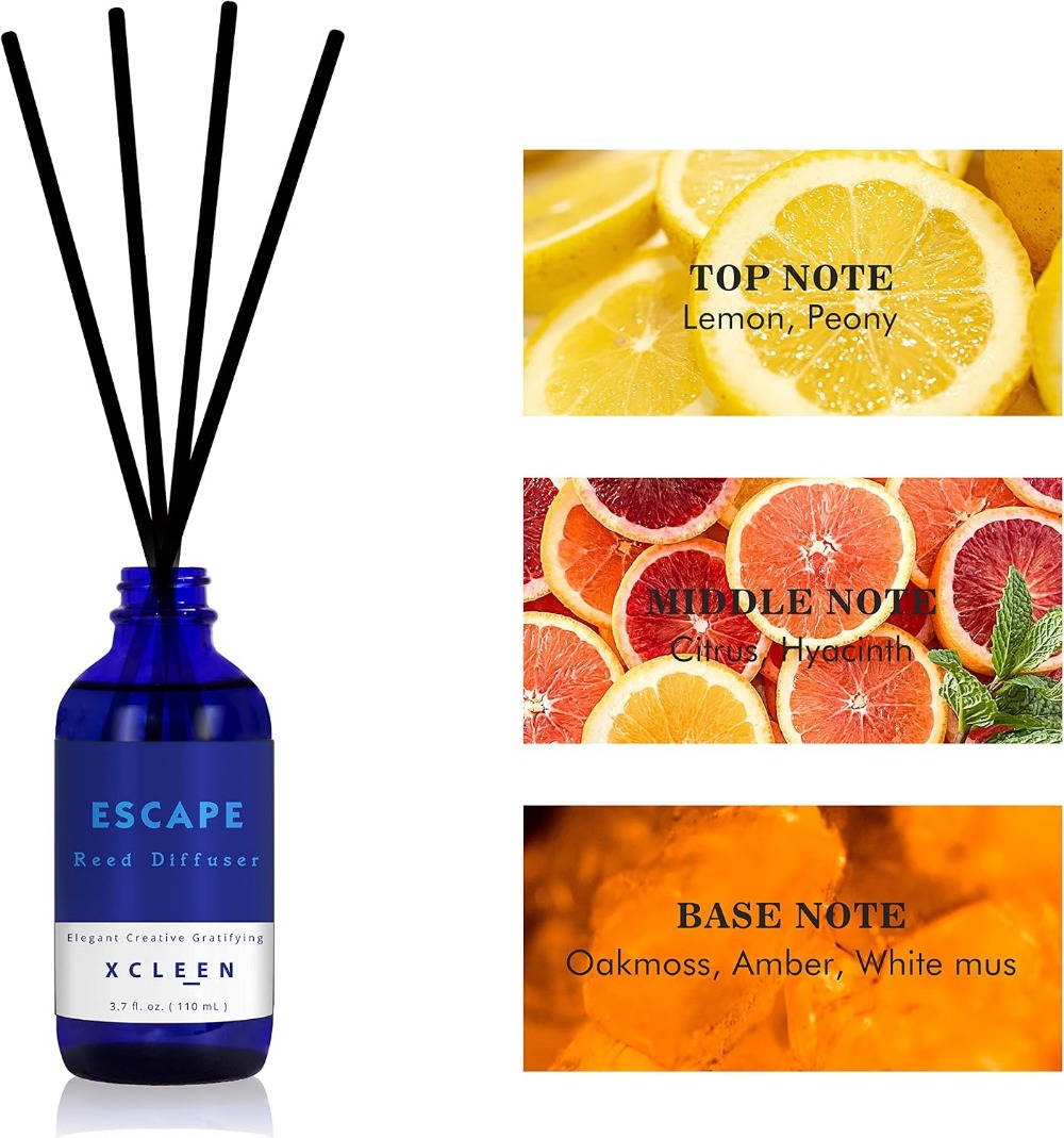 Reed Diffuser Set 3.7oz, 6 Sti - In Home Fragrance Products avis et prix