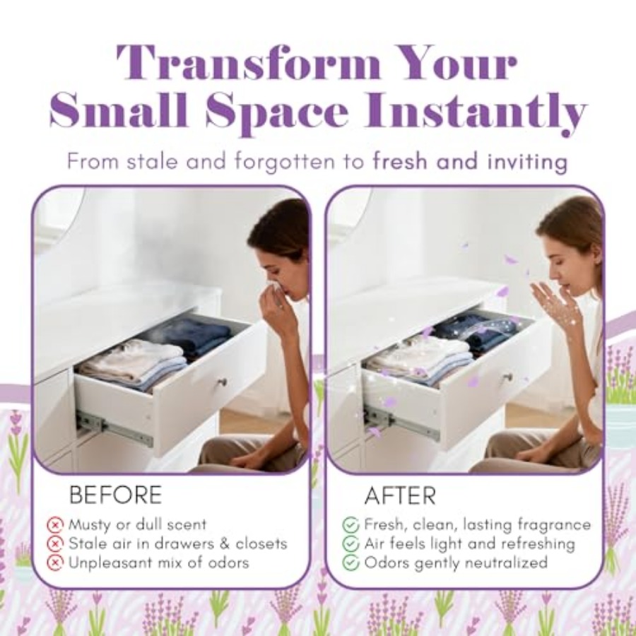 Sachets for Drawers and Closet - Home Fragrance Long Lasting avis et prix