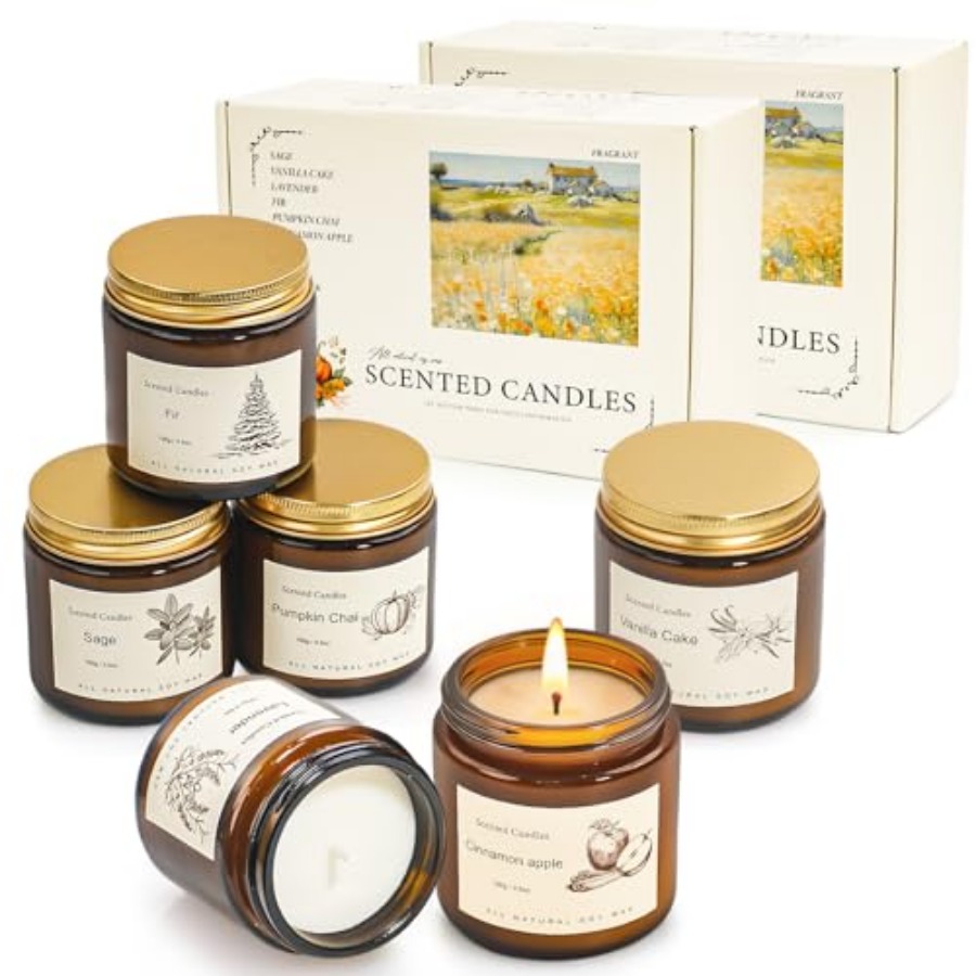 Scented Candles Gift Set for H - Home Fragrance Long Lasting avis et prix