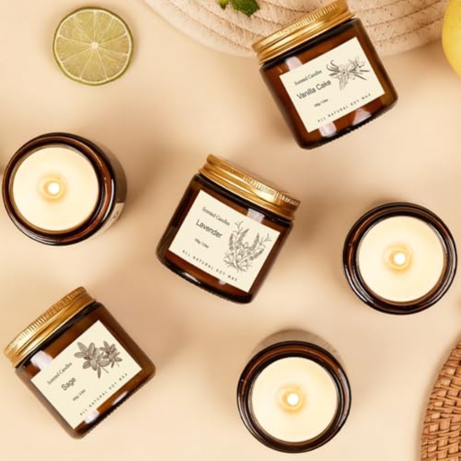 Scented Candles Gift Set for H - Home Fragrance Long Lasting avis et prix