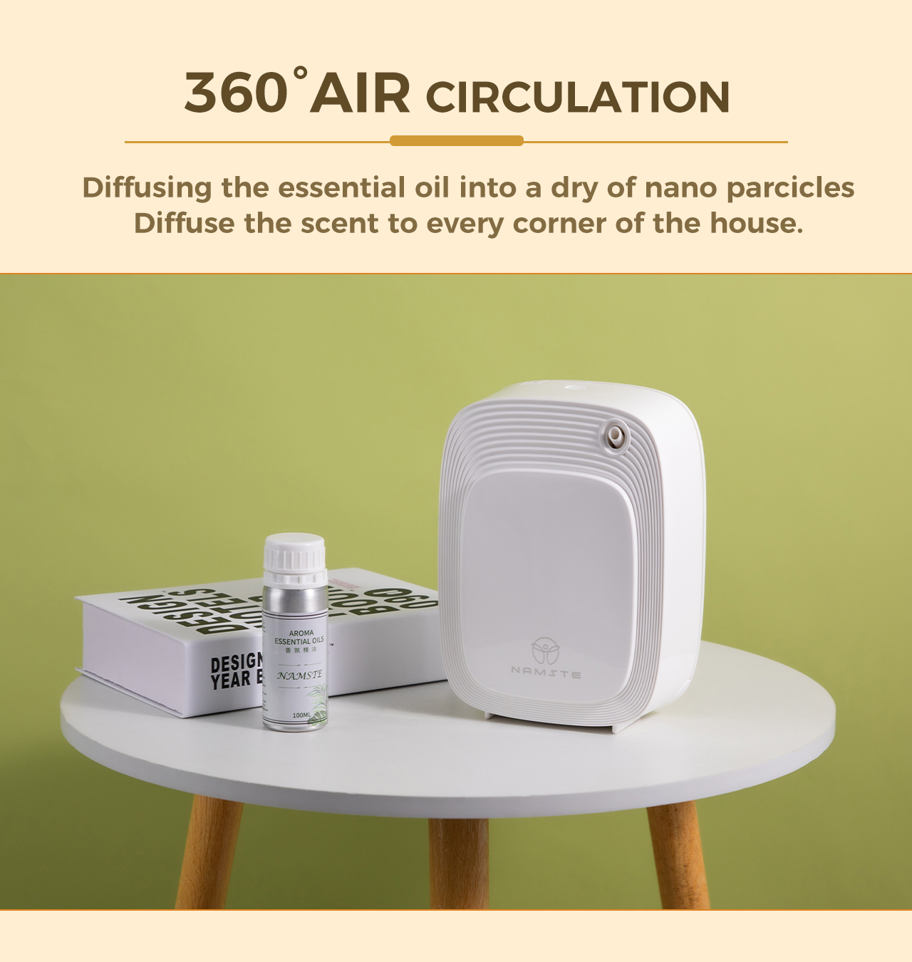 Namste 1000m³ Aroma Diffuser M - Home Fragrance Janzen avis et prix
